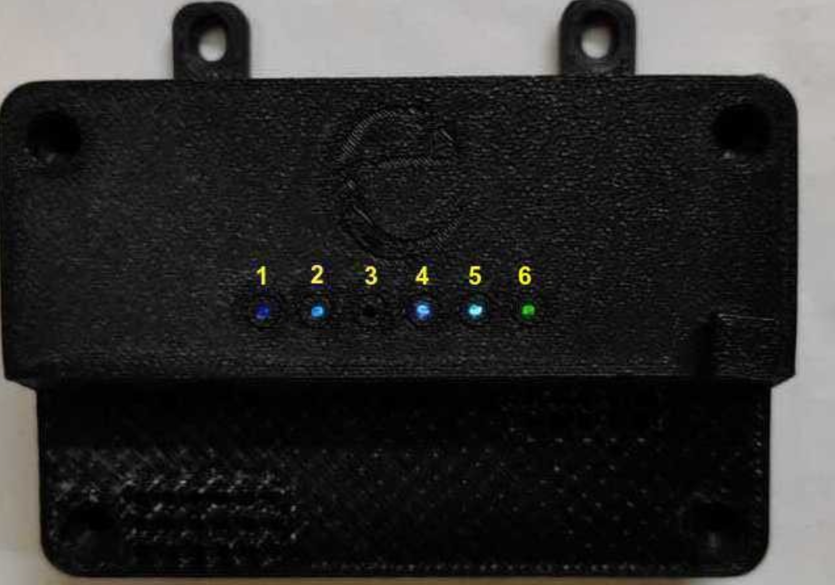 Beacon with LED indication